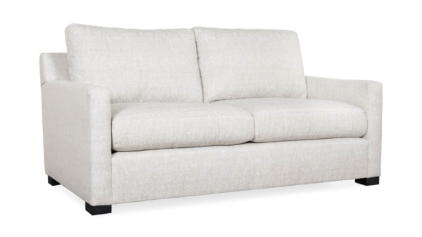 Brevard Fabric Loveseat 68 x 38 Chartres Silk by COCOCO Home