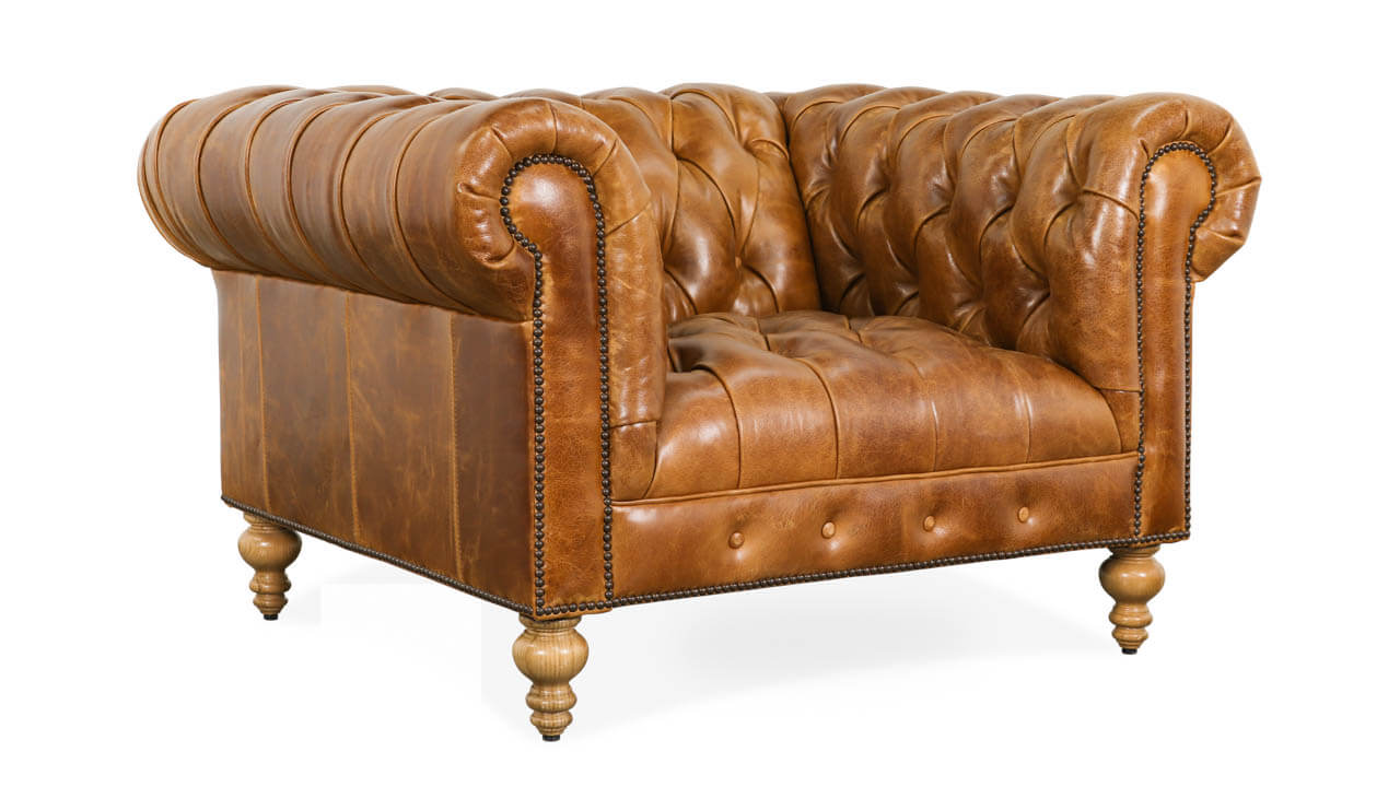 Chelsea Chesterfield Leather Chair