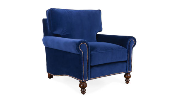 Dilworth Fabric Chair 36 x 38 Cannes Lapis by COCOCO Home