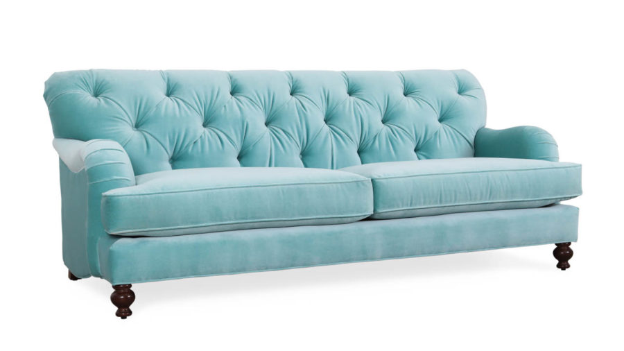 Eastover Fabric Sofa 84.5 x 38 Como Breeze by COCOCO Home
