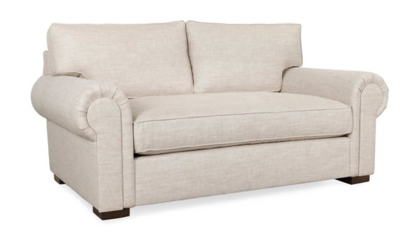 Lexington Fabric Loveseat 70 x 44 Wilde Oatmeal by COCOCO Home