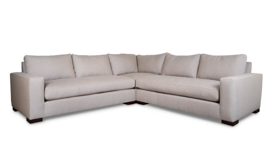 COCOCO Home | Monroe Square Corner Fabric Sectional - Made in USA