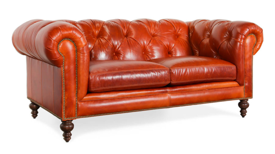 Cococo Home, Chesterfield Sofa, Leather Chesterfield, Brown Leather Sofa, Traditional Leather Sofa