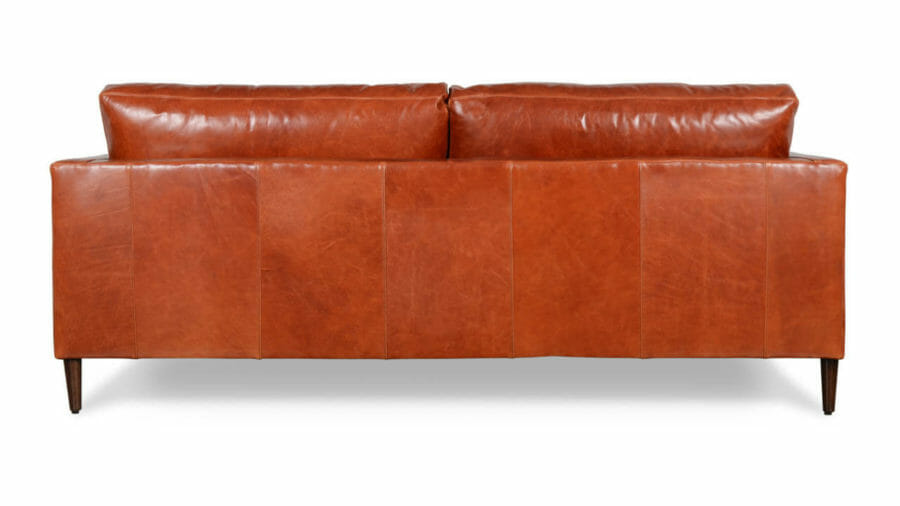 Madison Leather Sofa 86 x 40 Echo Cognac 5 1 1