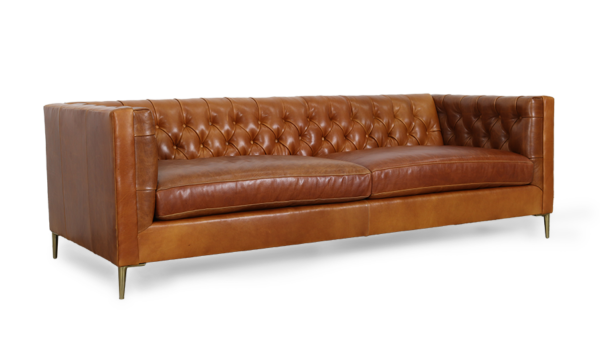 COCOCO Home | Belmont Leather Sofa - Made in USA