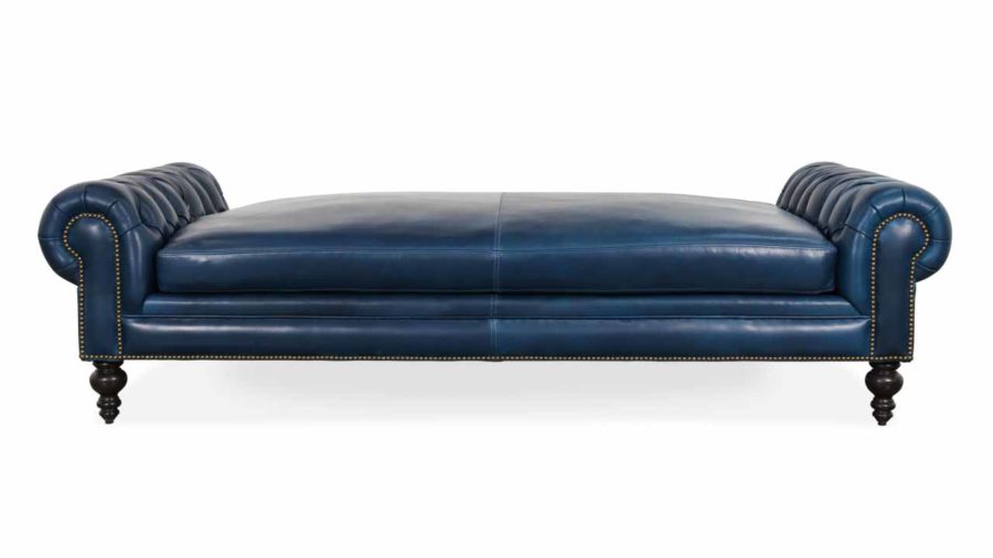 Chesterfield Leather Daybed 85 x 39 Windsor Admiral 2