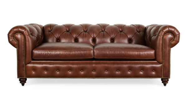 Custom Leather Sleeper Sofa | Leather Pull Out Sofa Bed