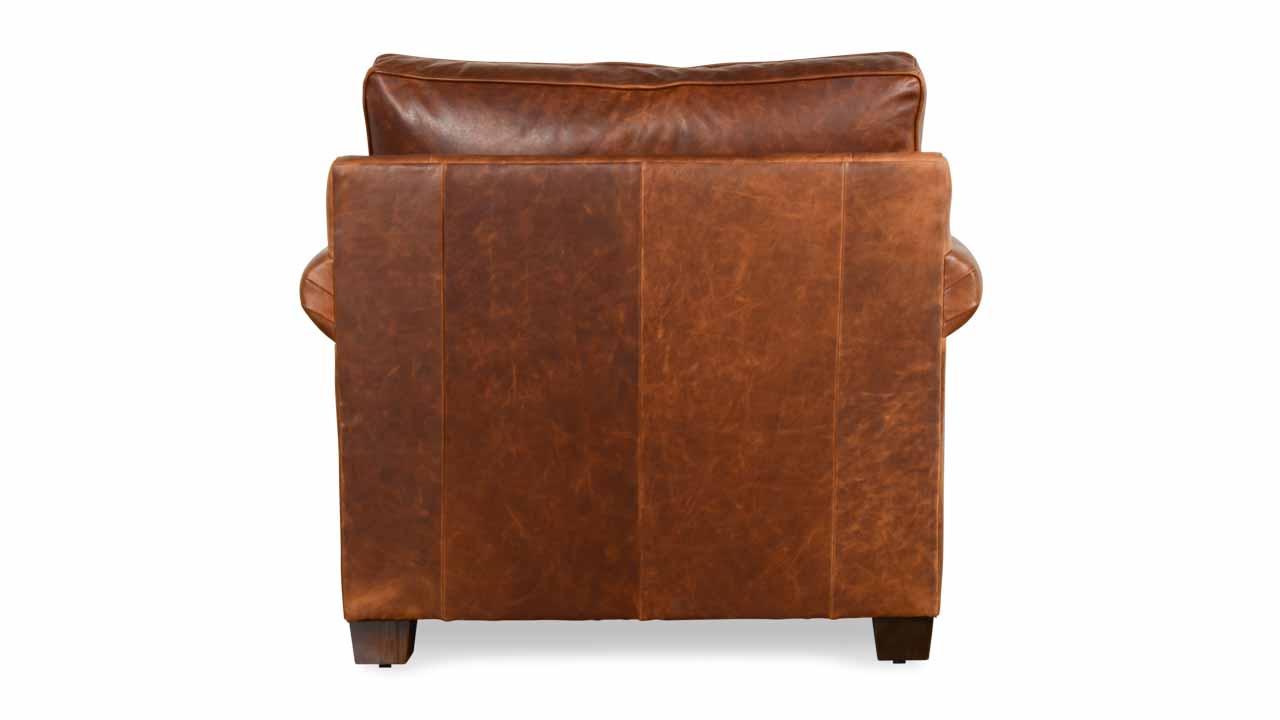 Studio Lexington Leather Chair 38 x 39 Berkshire Tan