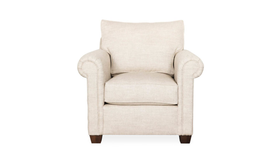Studio Lexington Fabric Chair 34 x 38 Wilde Oatmeal by COCOCO Home