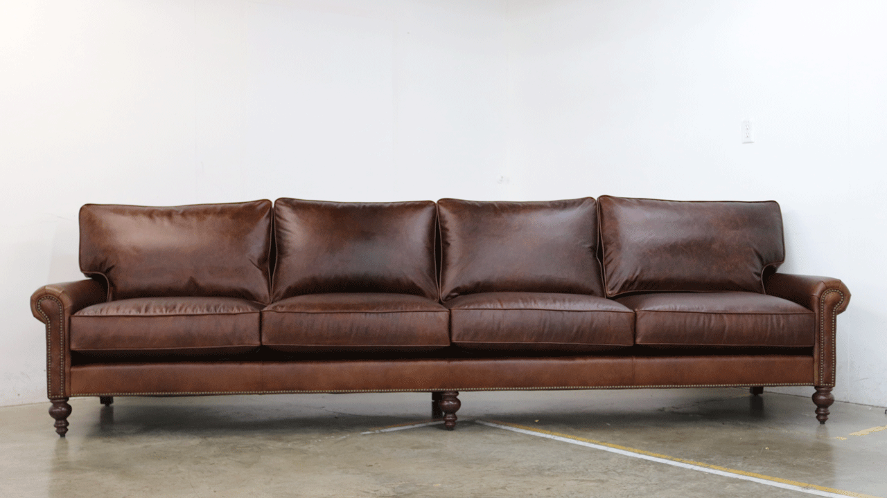 Extra Long Leather Sofas Couches, Extra Long Tufted Leather Sofa Cover