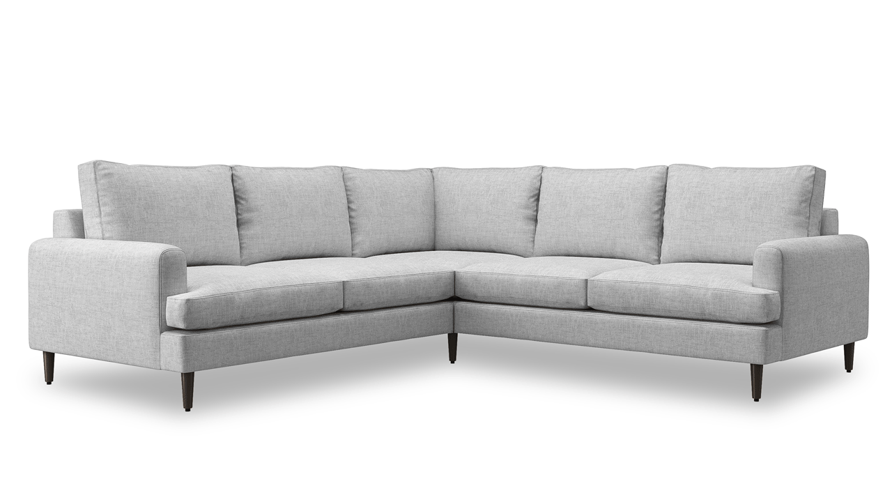 Rigney Fabric Square “L” Sectional