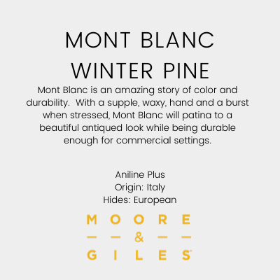 Mont Blanc Winter Pine