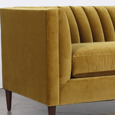 65x35 clark sofa bench cushion fabric jbm como mustard legs 1000 walnut 4
