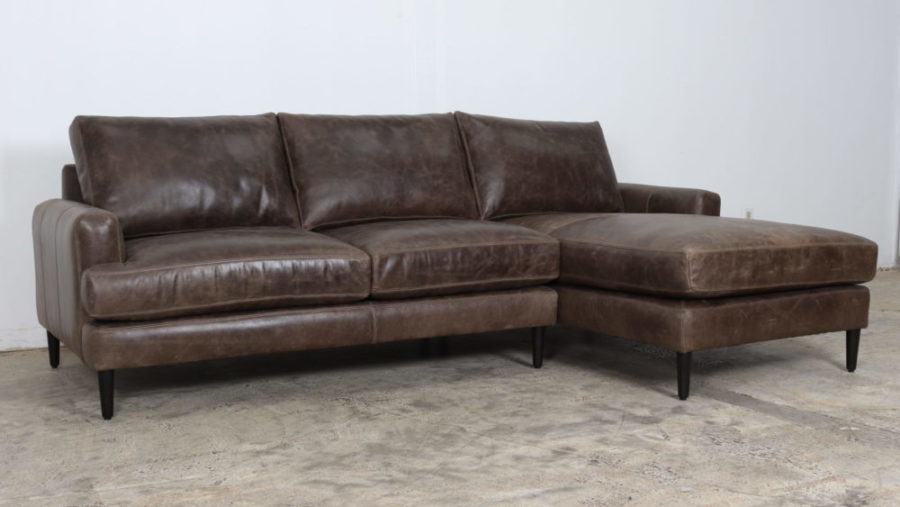 Rigney Chaise Sectional 102 Leather Cambridge Wolf 4 scaled e1603997262424