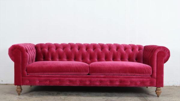 Como Sangria, Cococo Home, Pink Couch, Pink Sofa, Pink Velvet, Jb Martin, Cococo Home