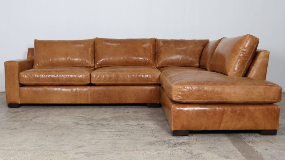Madrid Spice, Cococo Home, Moore and Giles, Leather Sectional