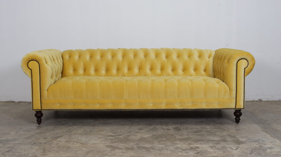 Cococo Home, Yellow Sofa, Chesterfield, JB Martin