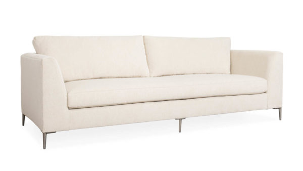 Everly Fabric Sofa 100 x 40 Gowan Coconut by COCOCO Home