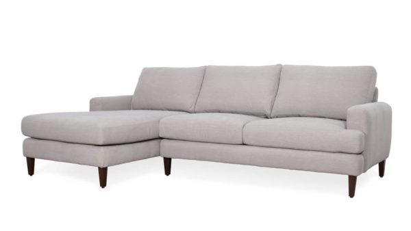 Rigney Single Chaise Fabric Sectional 102 x 40 Varick Cement 1 1